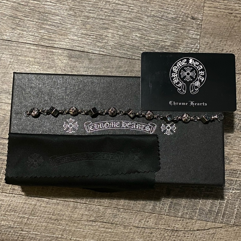 Chrome hearts dice bracelet